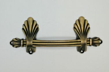 L' ancien cuivre couleur conception de coquille de coffre en métal poignée accessoires de haute qualité ZH020